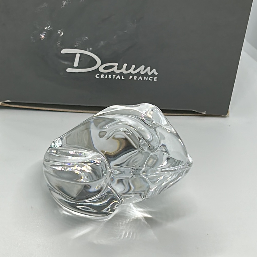 Daum Crystal France Grenouille